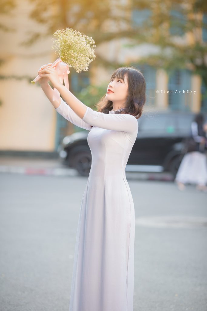 Váy trắng trễ vai bèo hàng 2 lớp đầm trắng dáng xoè chụp kỷ yếu dự tiệc cưới có kèm ảnh thật Shopee Việt Nam